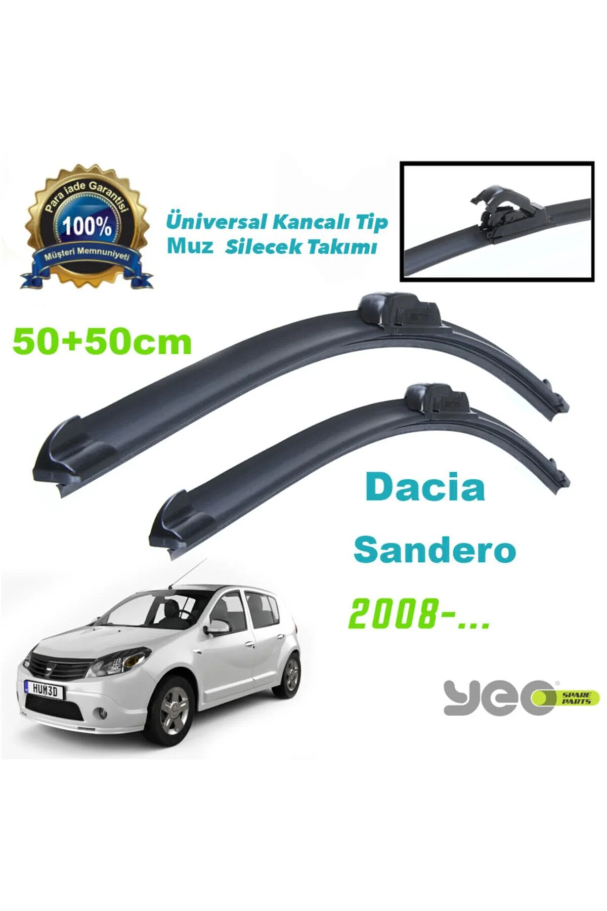 Dacia Sandero Aeroflex Muz Silecek Takımı