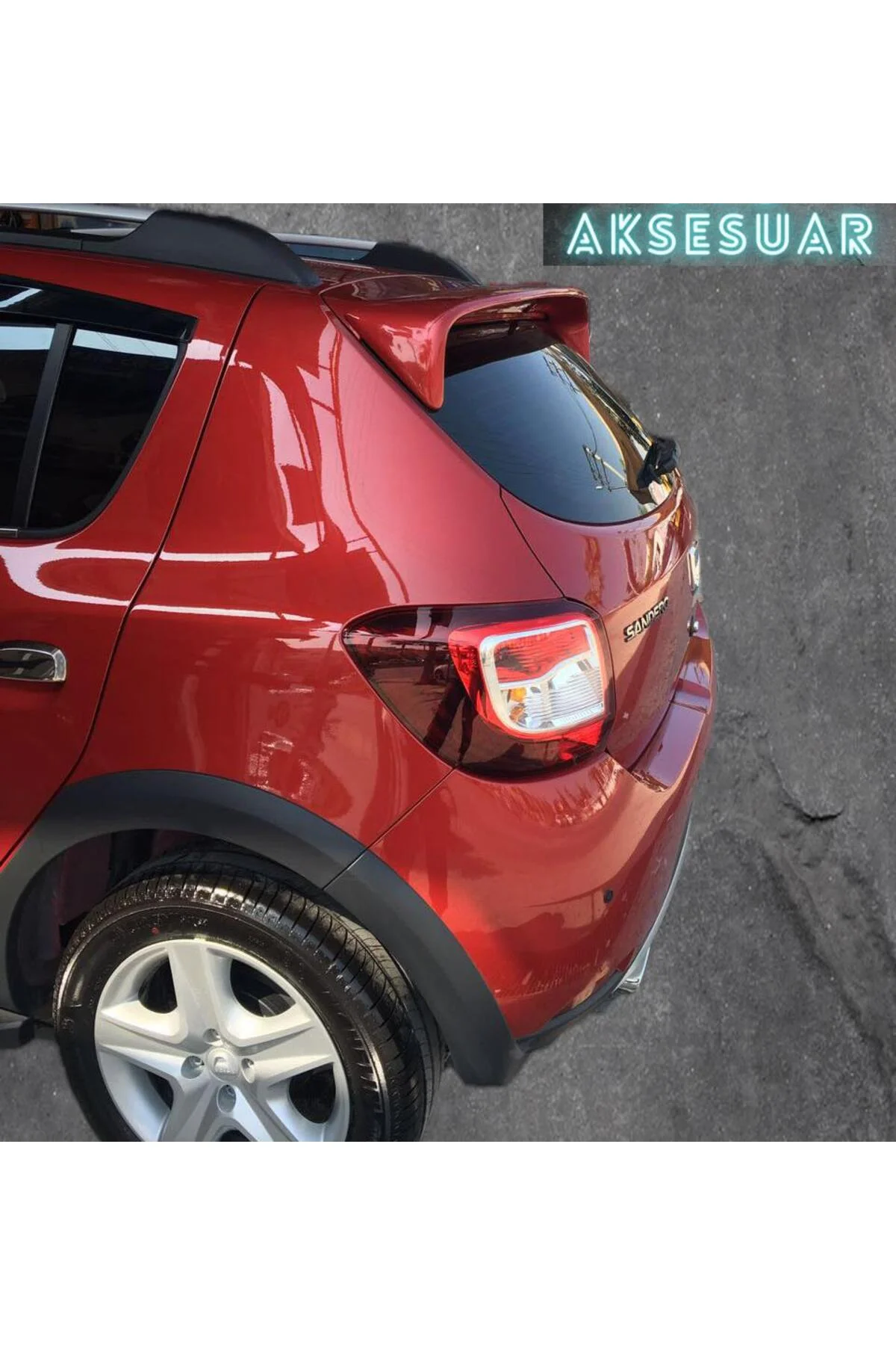 Dacia Sandero Makyajlı Kasa Spoiler Astarlı