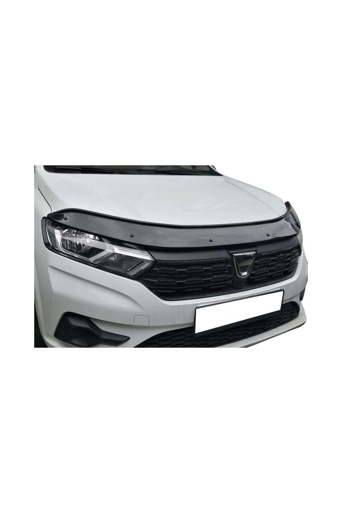 Dacia Sandero Stepway 2013-2019 Uyumlu Kaput Rüzgarlığı Ön Kaput Koruma ABS Parlak Siyah Dacia Sandero Stepway 2013-2019 Uyumlu Kaput Rüzgarlığı Ön Kaput Koruma ABS Parlak Siyah - Görsel 2