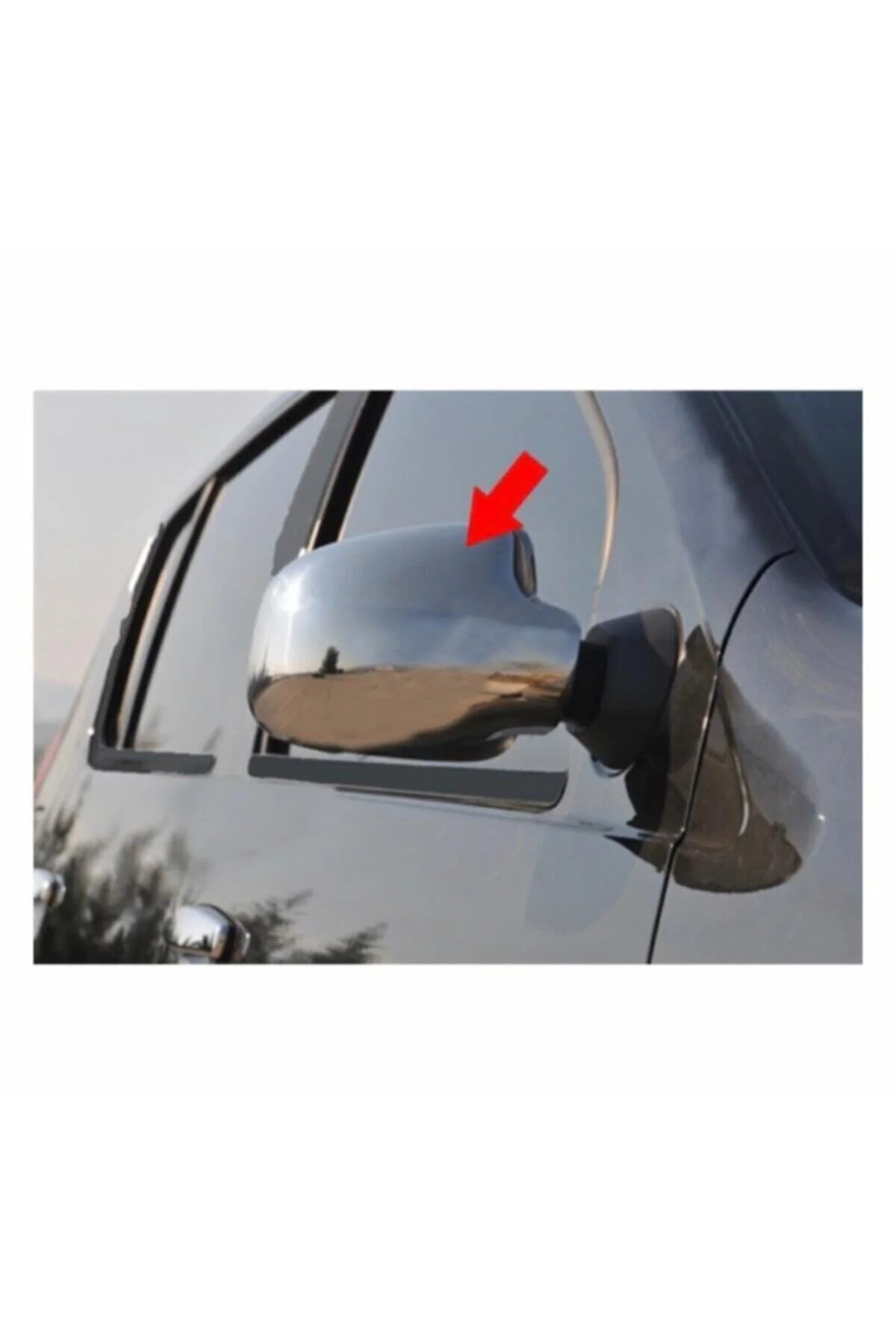 Dacia Sandero Stepway Logan Mcv 2007-2020 2'li Ayna Kapağı Kromu
