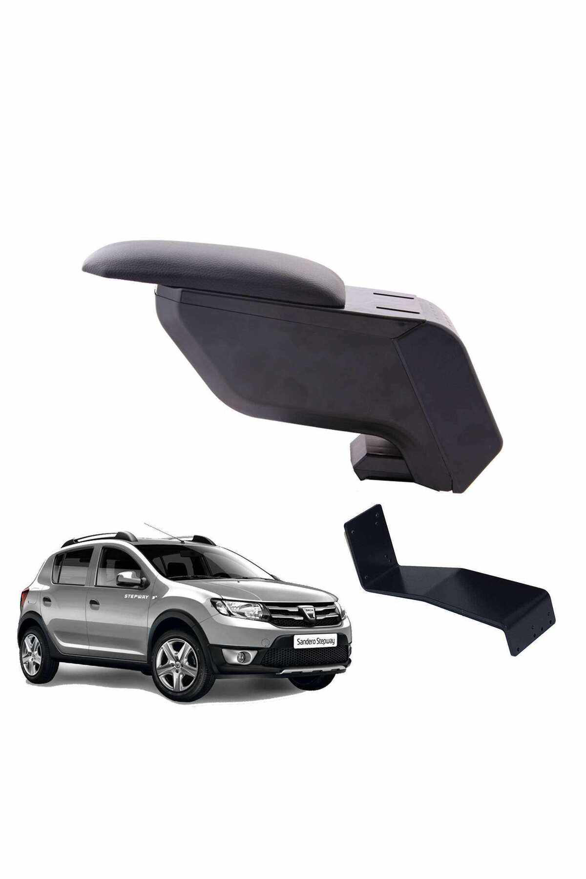 Dacia Sandero Stepway 2014 Delmesiz Çelik Ayaklı Siyah Kolçak Kol Dacia Sandero Stepway 2014 Delmesiz Çelik Ayaklı Siyah Kolçak Kol