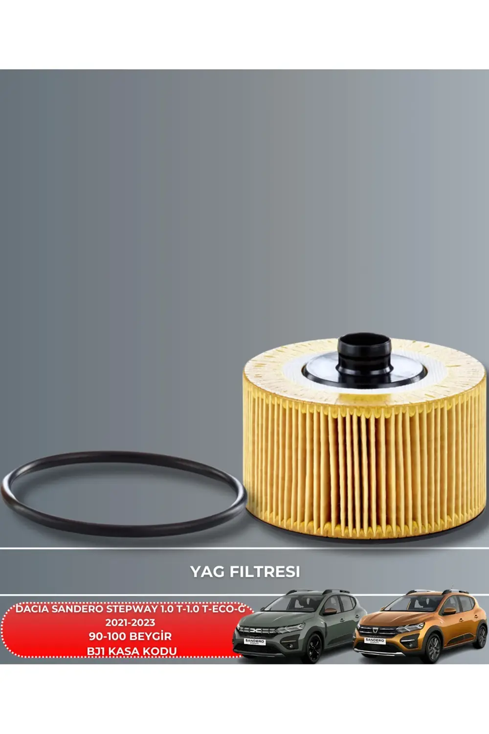 DACIA SANDERO STEPWAY 1.0 T ECO-G 2021-2023 90-100 BEYGİR FİLTRE