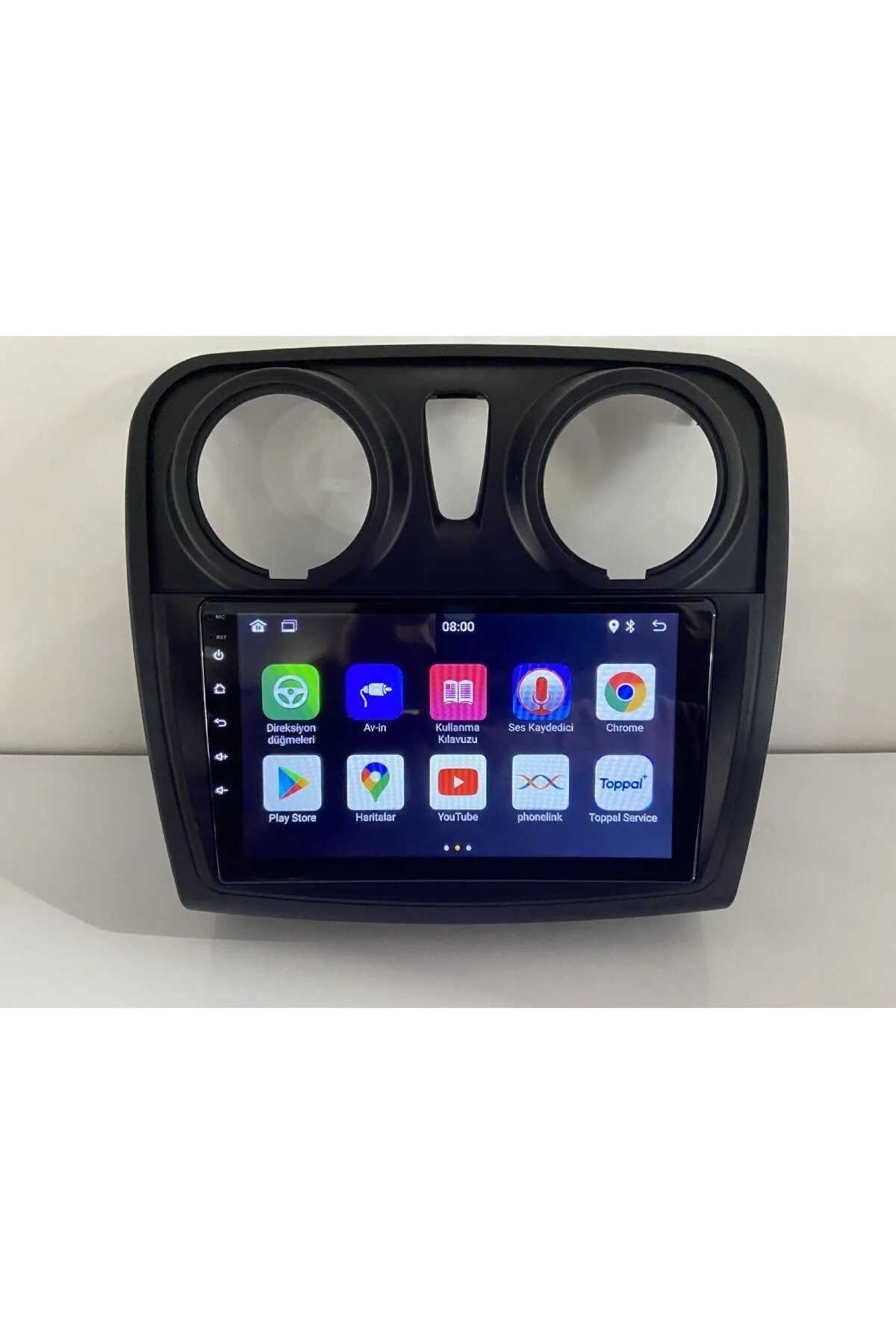 DACIA SANDERO Uyumlu ANDROİD 2-32 MULTİMEDYA CARPLAY-KAMERA-IPS EKRAN