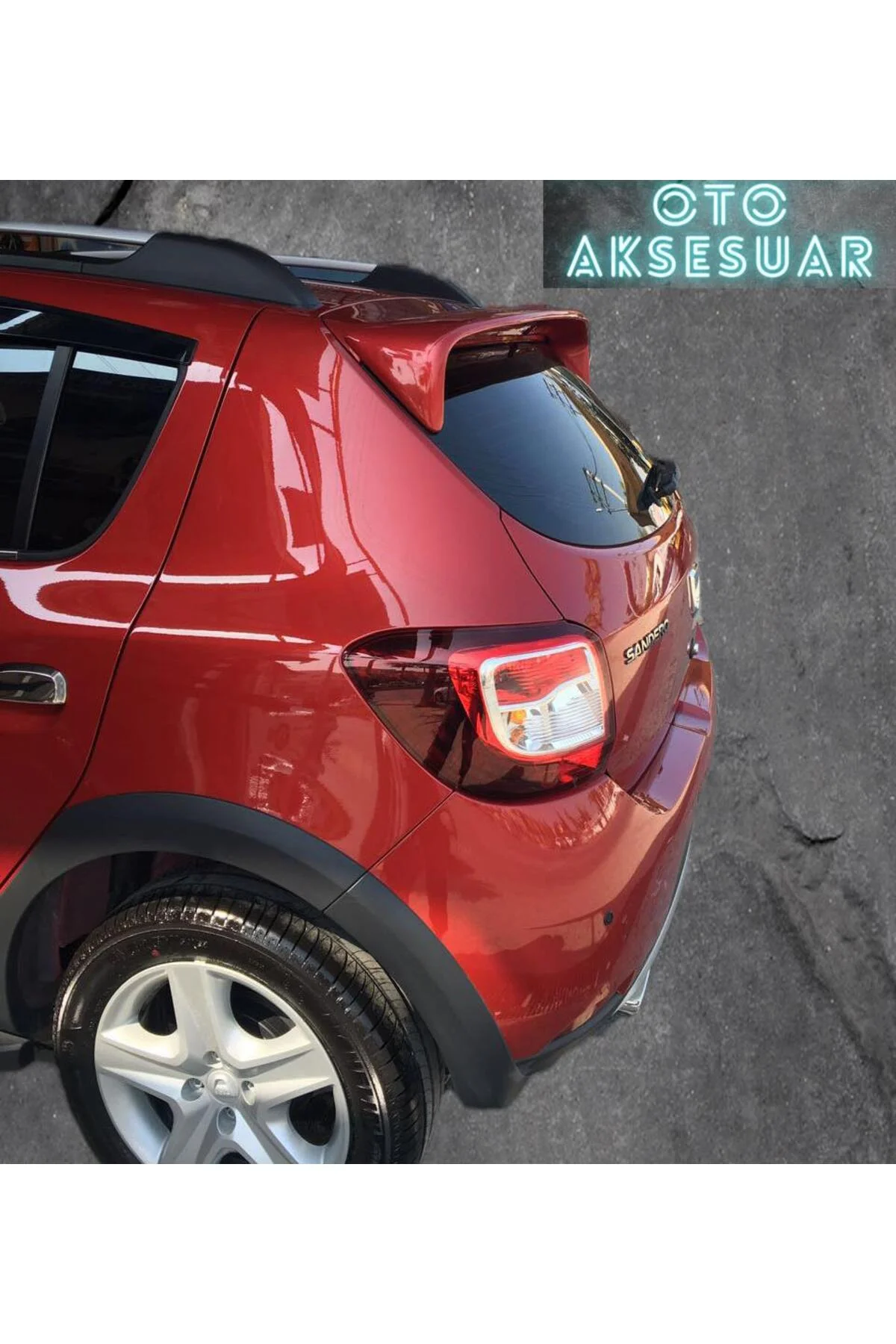DACİA SANDERO/STEPWAY 2013-2020 ASTARLI ANATOMİK SPOİLER DACİA SANDERO/STEPWAY 2013-2020 ASTARLI ANATOMİK SPOİLER
