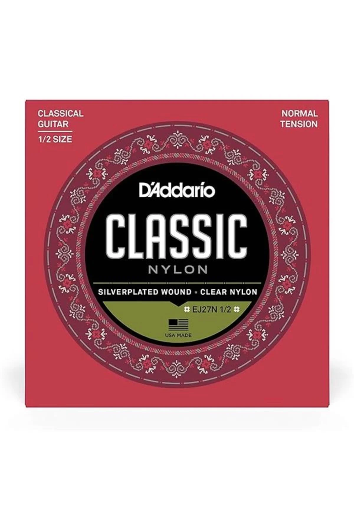 D'Addario EJ27N 1/2 Normal Tension Klasik Gitar Teli