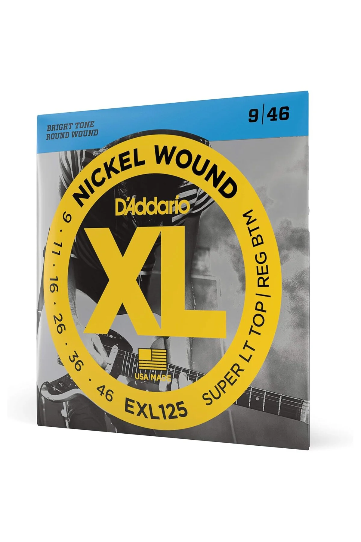 Daddario Exl125 Elektro Gitar Tel Seti, Xl, 9-46, Super Light Top
