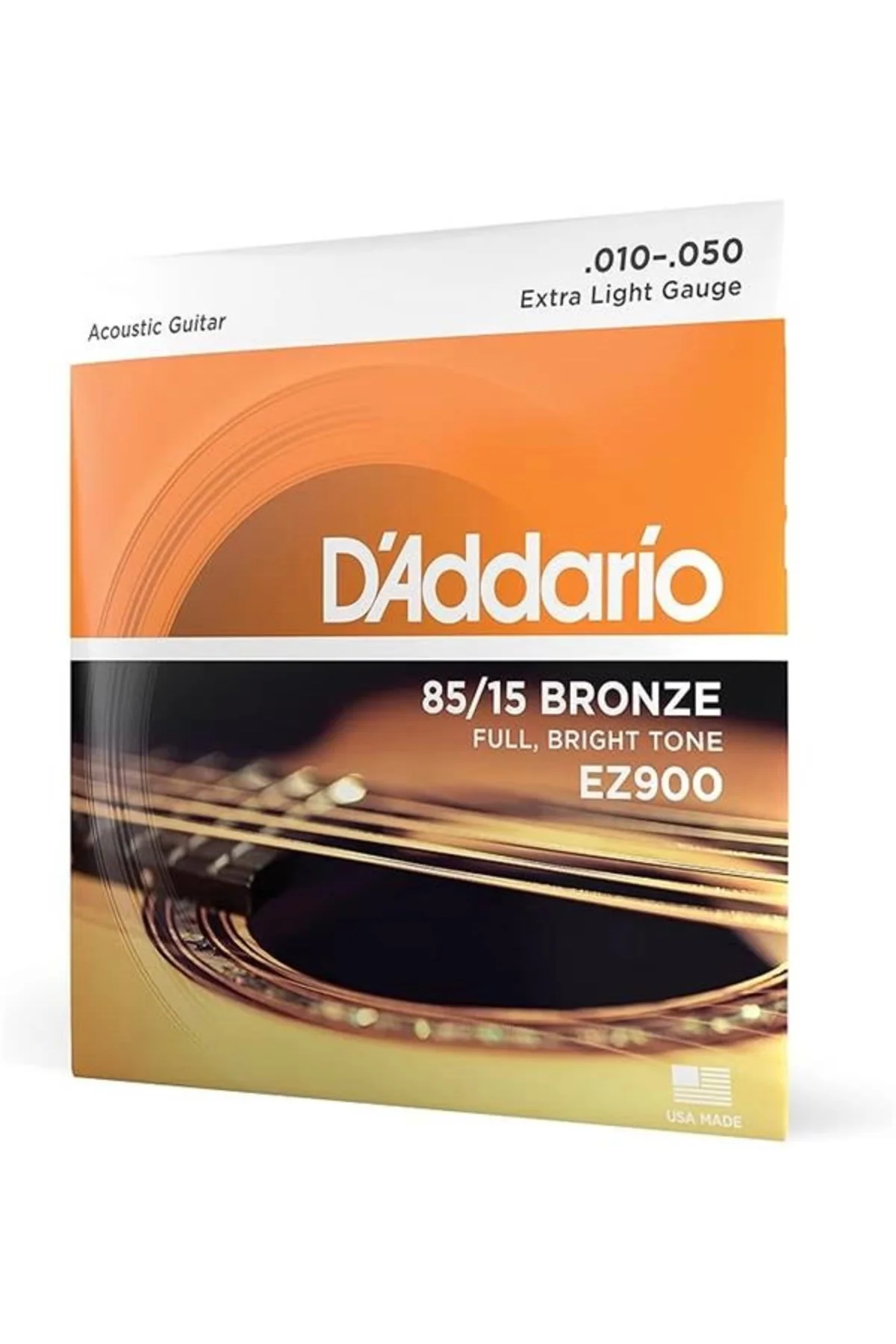 D'Addario EZ900 85/15 Bronze Akustik Gitar Teli (10-50)