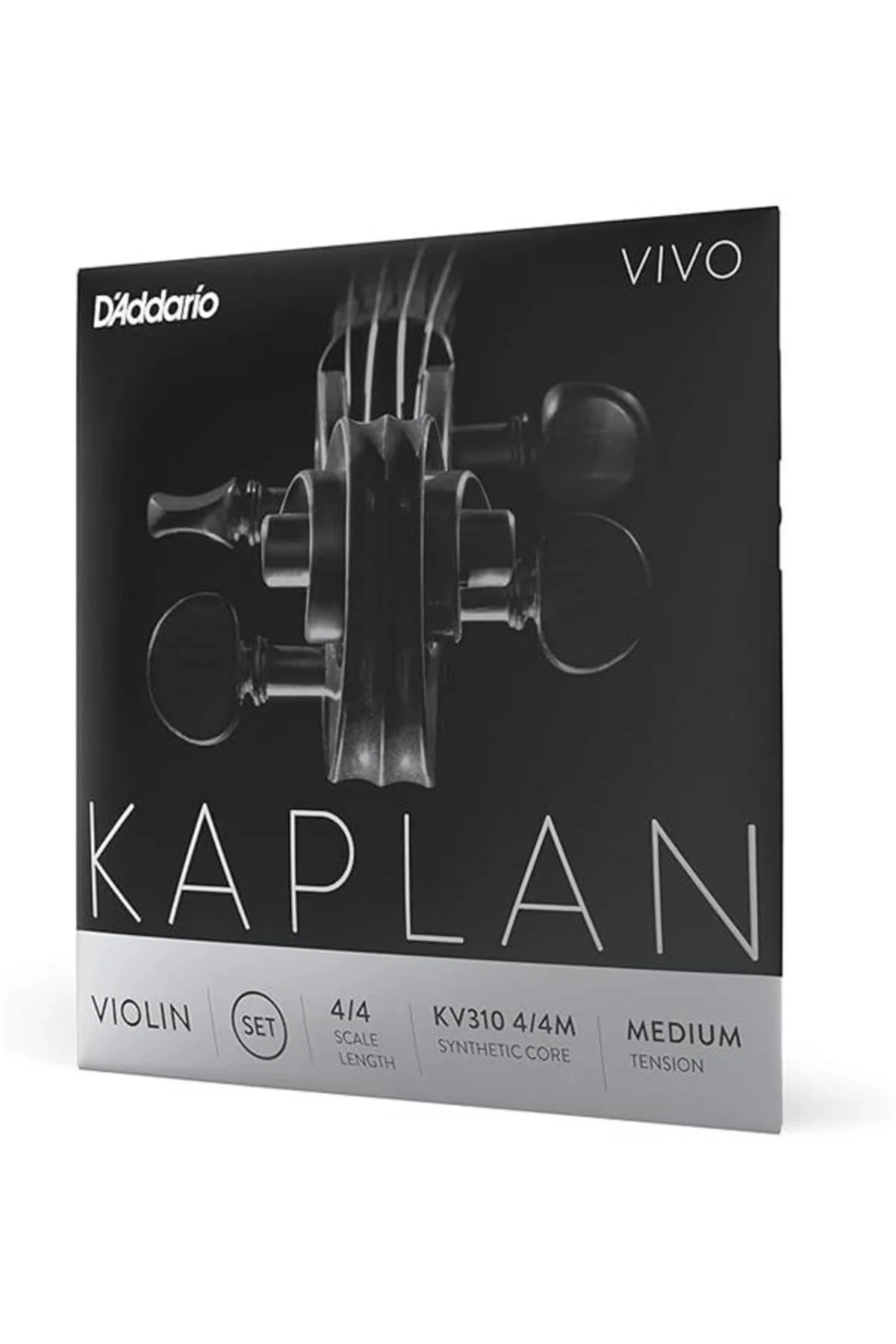 D'Addario KV310 4/4M Kaplan Vivo Keman Teli