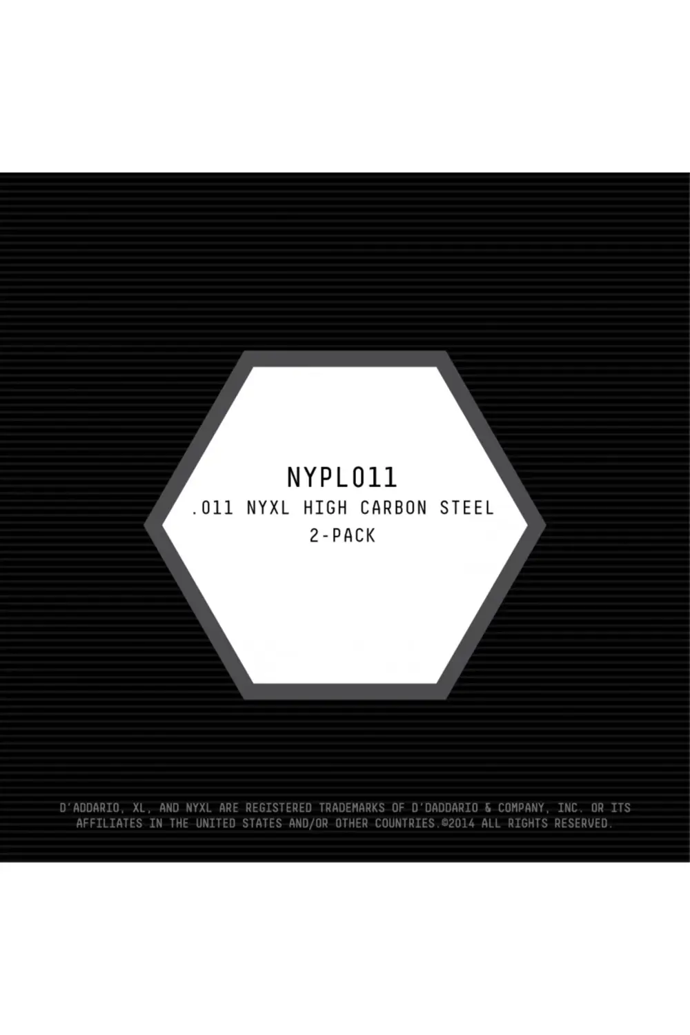 DADDARIO NYPL011 ELEKTRO GİTAR TEK TEL, NYXL SERİSİ, HIGH CARBON