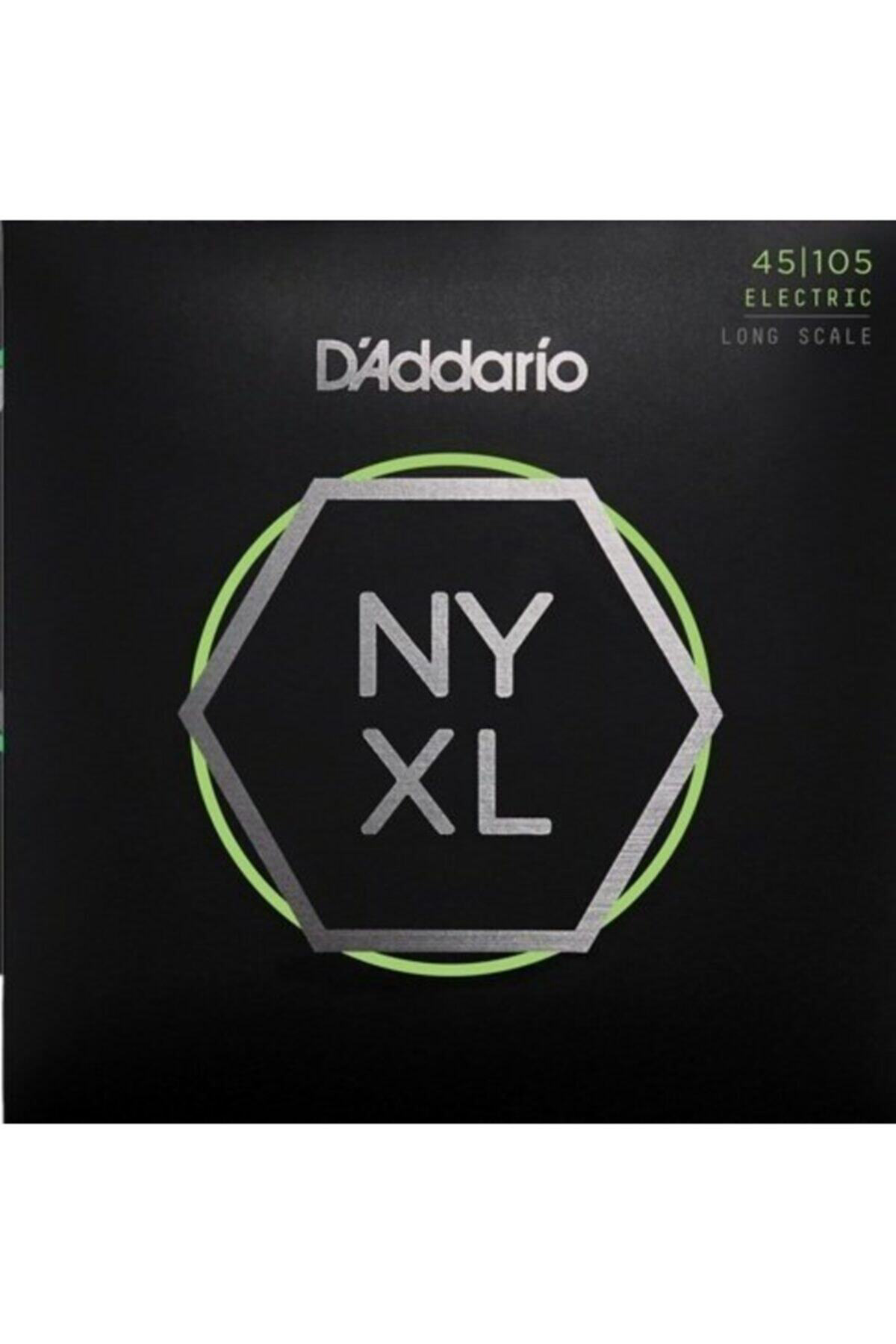 D'addario Nyxl45105, Set Long Scale, Light Top / Med Bottom, 45-1