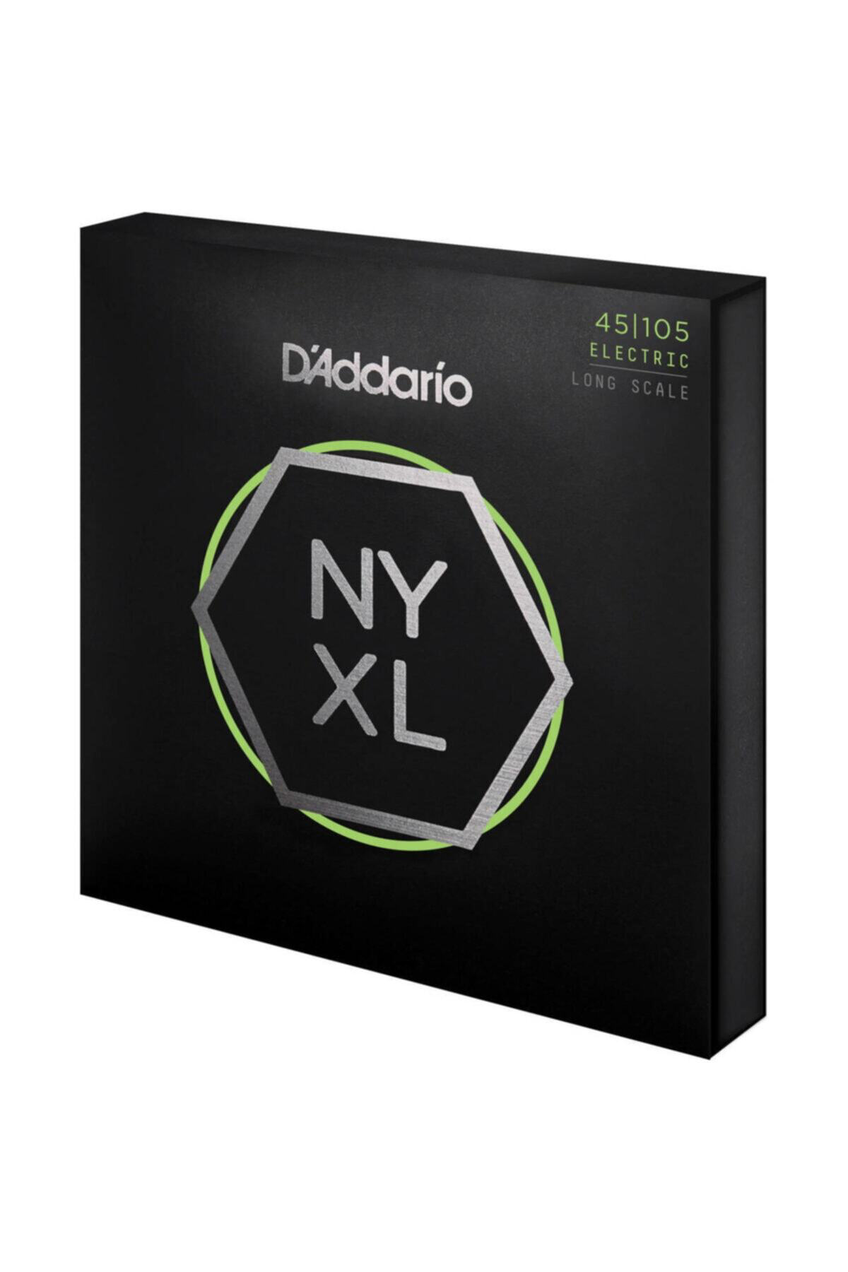 D'addario Nyxl45105, Set Long Scale, Light Top / Med Bottom, 45-1