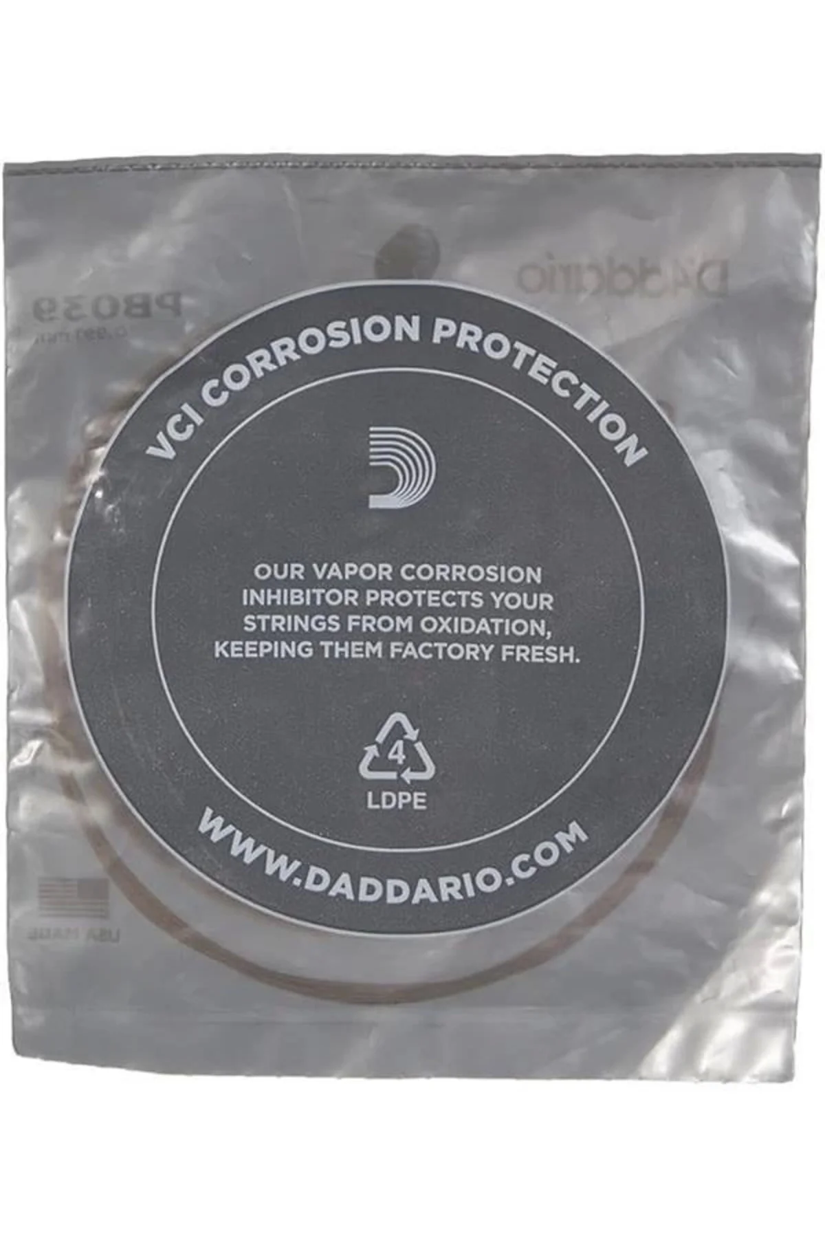 D'Addario Pb039 Akustik Tek Tel, Fosfor Bronz Tel, (La)