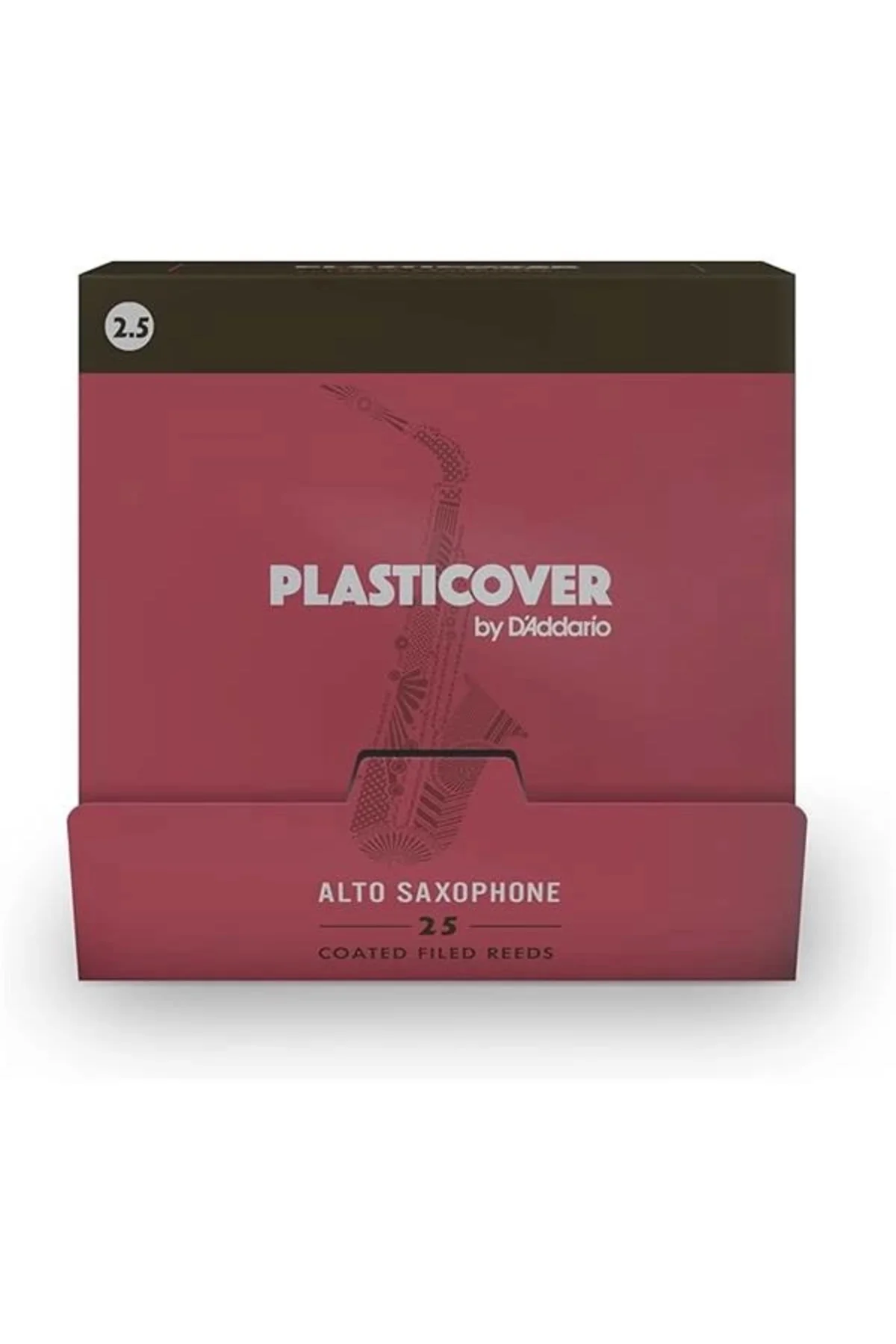 D'Addario Plasticover by Altsaksafon için yapraklar, kalınlık 2,5
