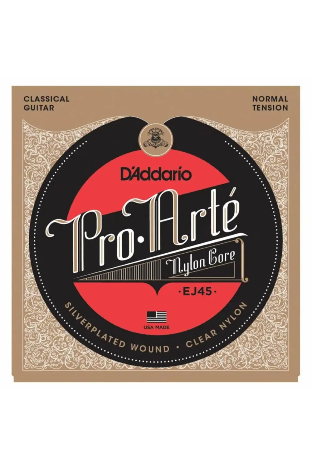 D'Addario Pro-Arte EJ45 Normal Tansiyon Klasik Gitar Teli
