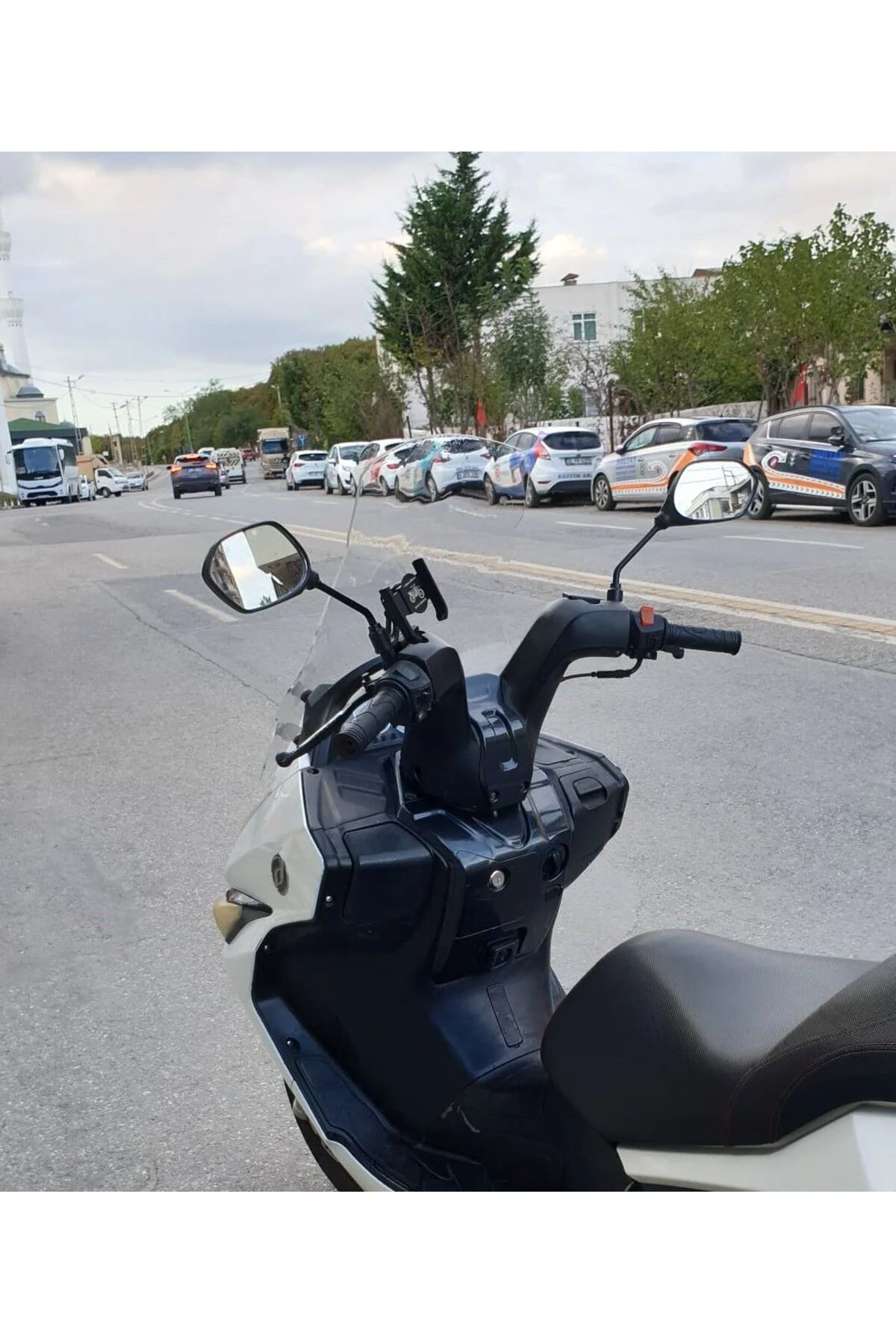 Daelim S3 Advance Ön Cam 2010-2018 Model 77cm Şeffaf Renkli 4mm