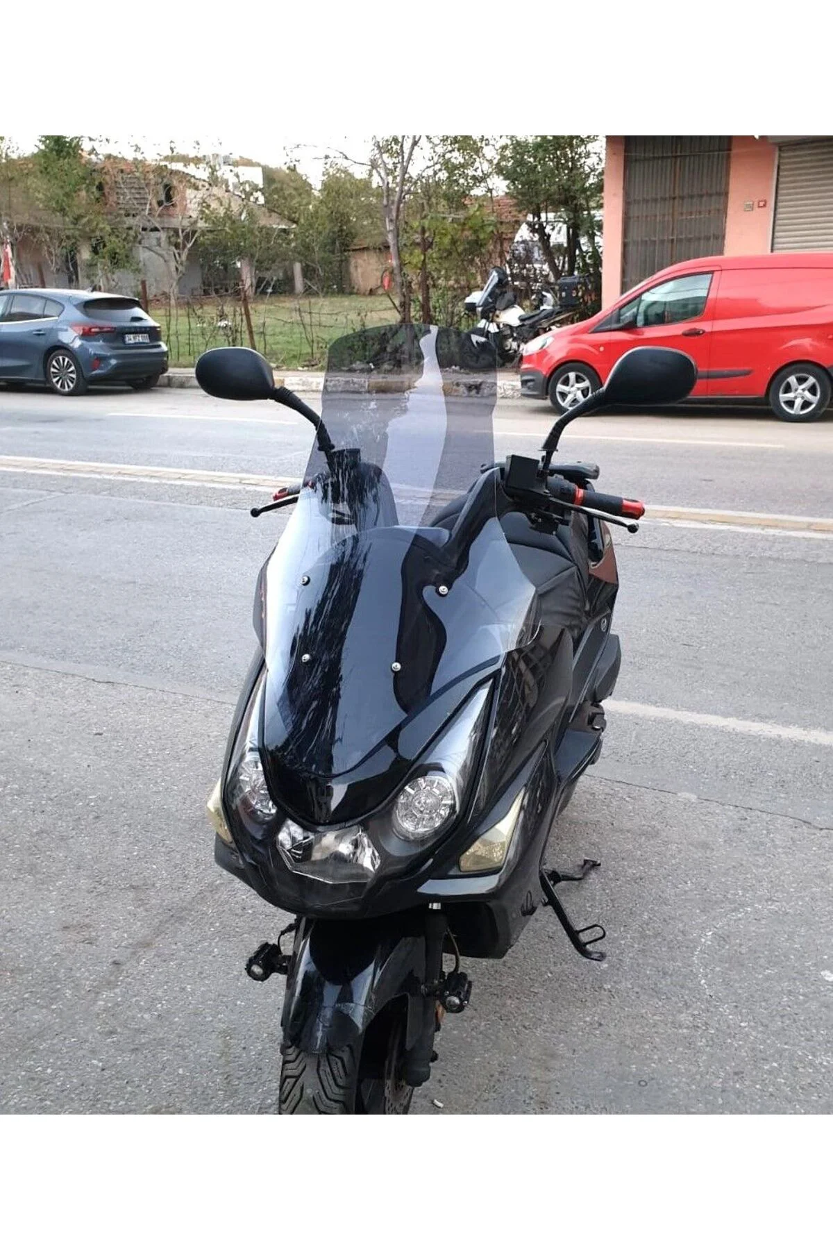 Daelim S3 Advance Ön Cam 2010-2018 Model 77cm Füme Renkli 4mm