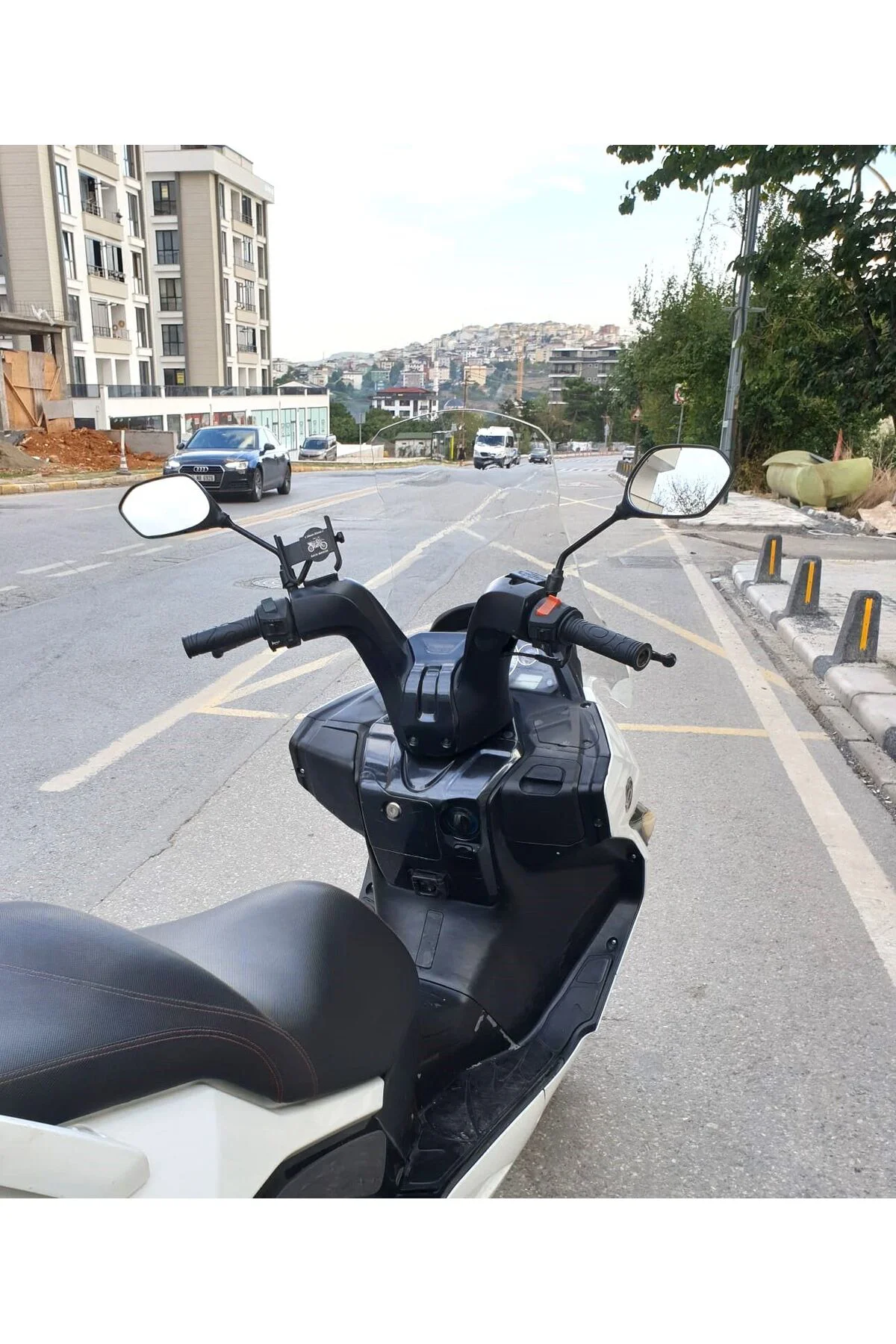 Daelim S3 Advance Ön Cam 2010-2018 Model 77cm Şeffaf Renkli 4mm
