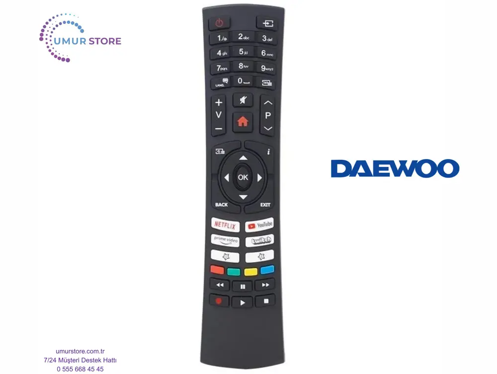 Daewoo 39DE53H Smart Led Televizyon Kumandası Daewoo 39DE53H Smart Led Televizyon Kumandası