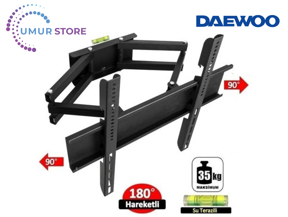 Daewoo 50DA75UA11 50'' 4K Smart Android 32- 55 inç Çift Kollu Har