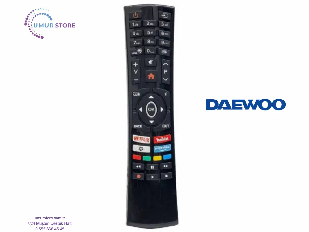Daewoo Led Televizyon Kumandası