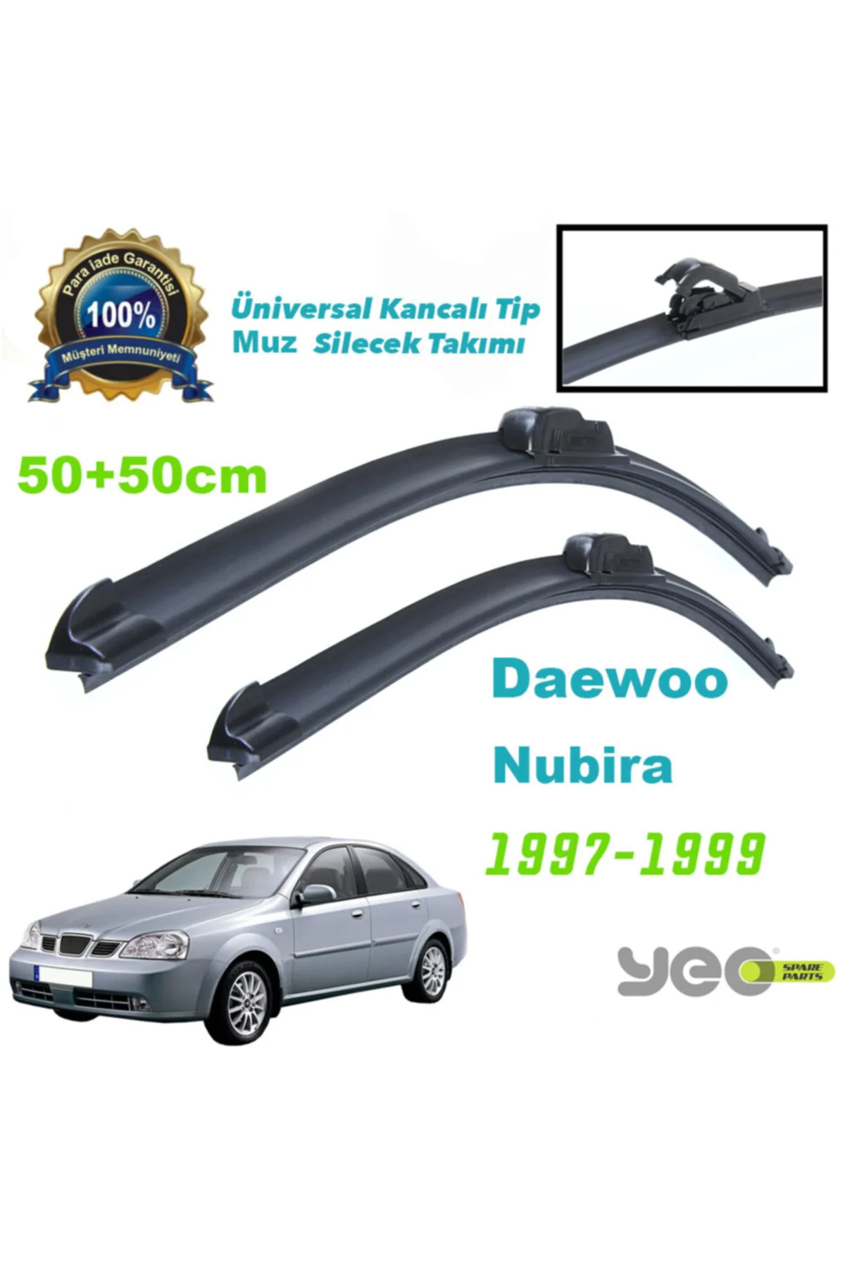 Daewoo Nubira Aeroflex Muz Silecek Takımı