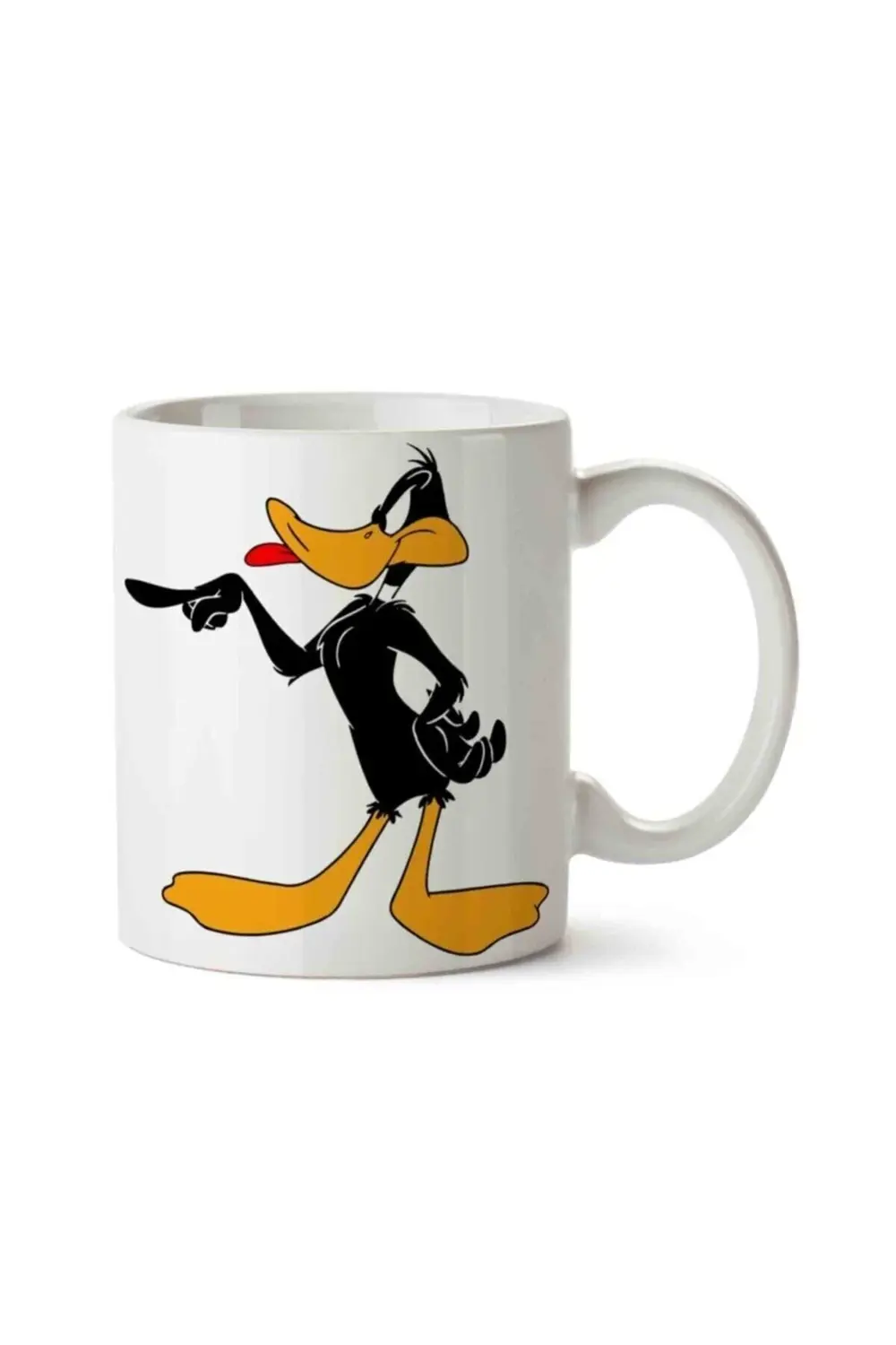 Daffy Duck Donald Duck Bugs Bunny Cartoon Porselen Kupa Bardak