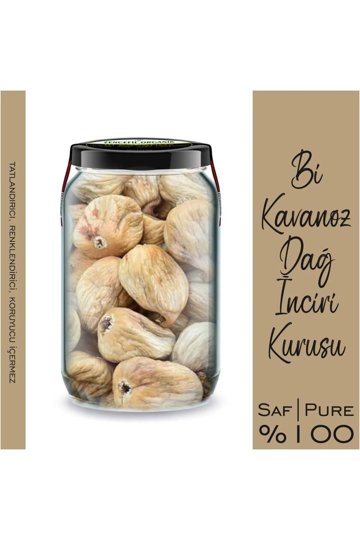 Dağ İnciri Kurusu Bi Kavanoz 660 CC. Cam Kavanozda 1. Kalite Taze