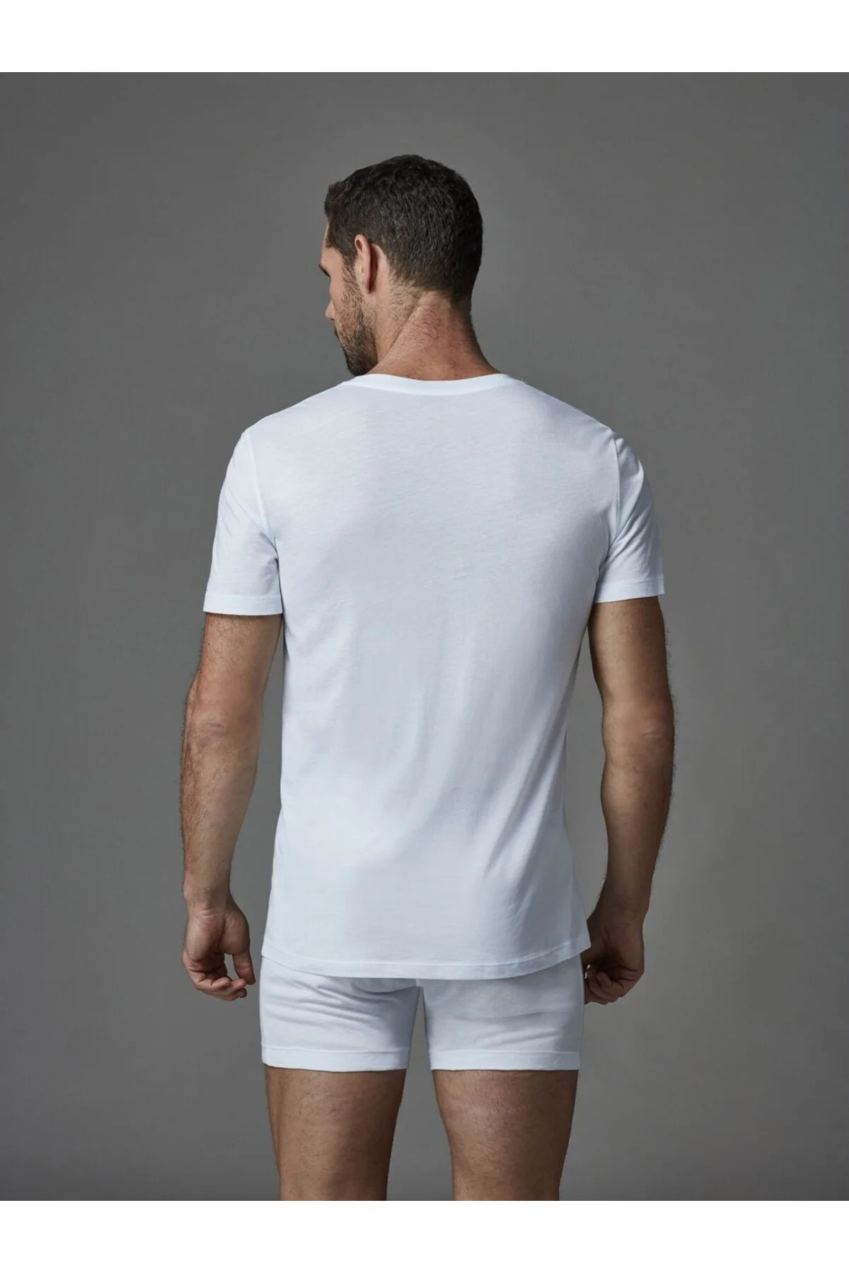 SIFIR YAKA T-SHIRT 2'Lİ PAKET