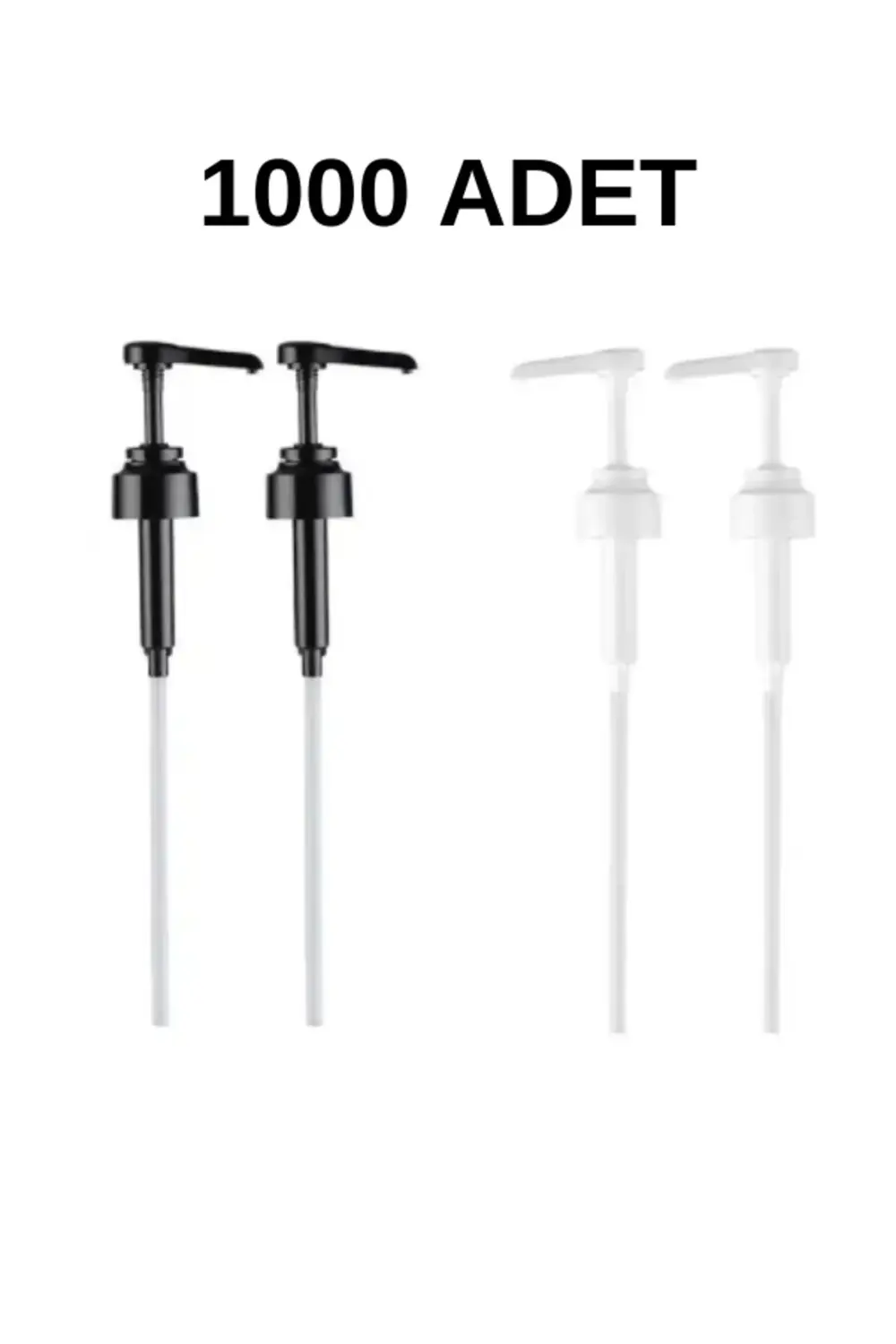 Dağıtıcı Şişe Pompası 1000 Adet + 24 Adet Kolonya Hediyeli
