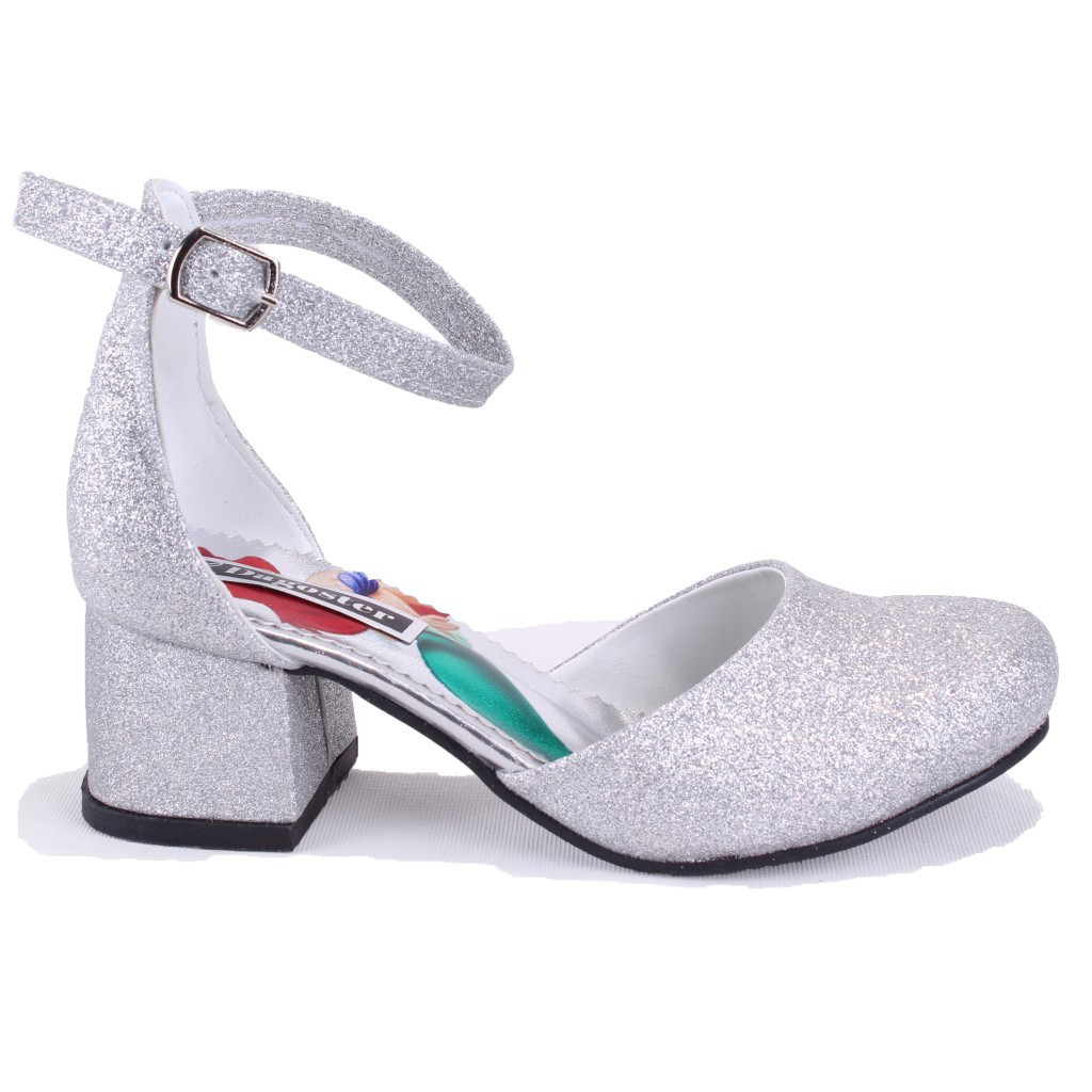 Dagoster  Dja76-Yb101ky Gümüş Ortopedik  Kiz Çocuk Abiye Ayakkabi