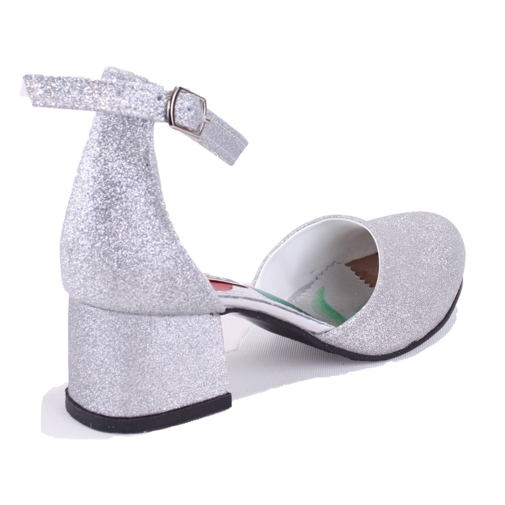 Dagoster  Dja76-Yb101ky Gümüş Ortopedik  Kiz Çocuk Abiye Ayakkabi