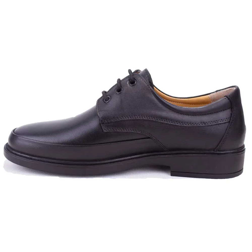 Dagoster DMA08-08KS Siyah Ortopedik Günlük Kauçuk Taban Erkek Der