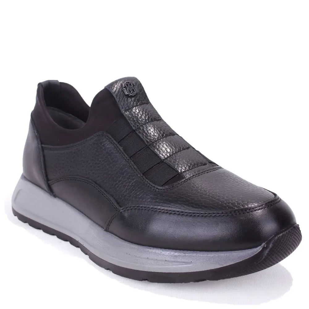 Dagoster DMA08-1990 Siyah Ortopedik Günlük Erkek Deri Ayakkabı Dagoster DMA08-1990 Siyah Ortopedik Günlük Erkek Deri Ayakkabı