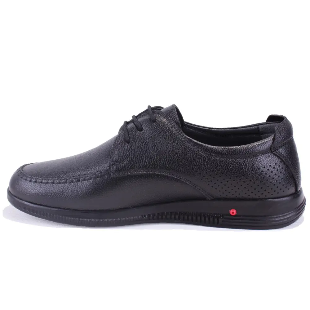 Dagoster DMA08-2002 Siyah Ortopedik Günlük Deri Erkek Ayakkabı Dagoster DMA08-2002 Siyah Ortopedik Günlük Deri Erkek Ayakkabı