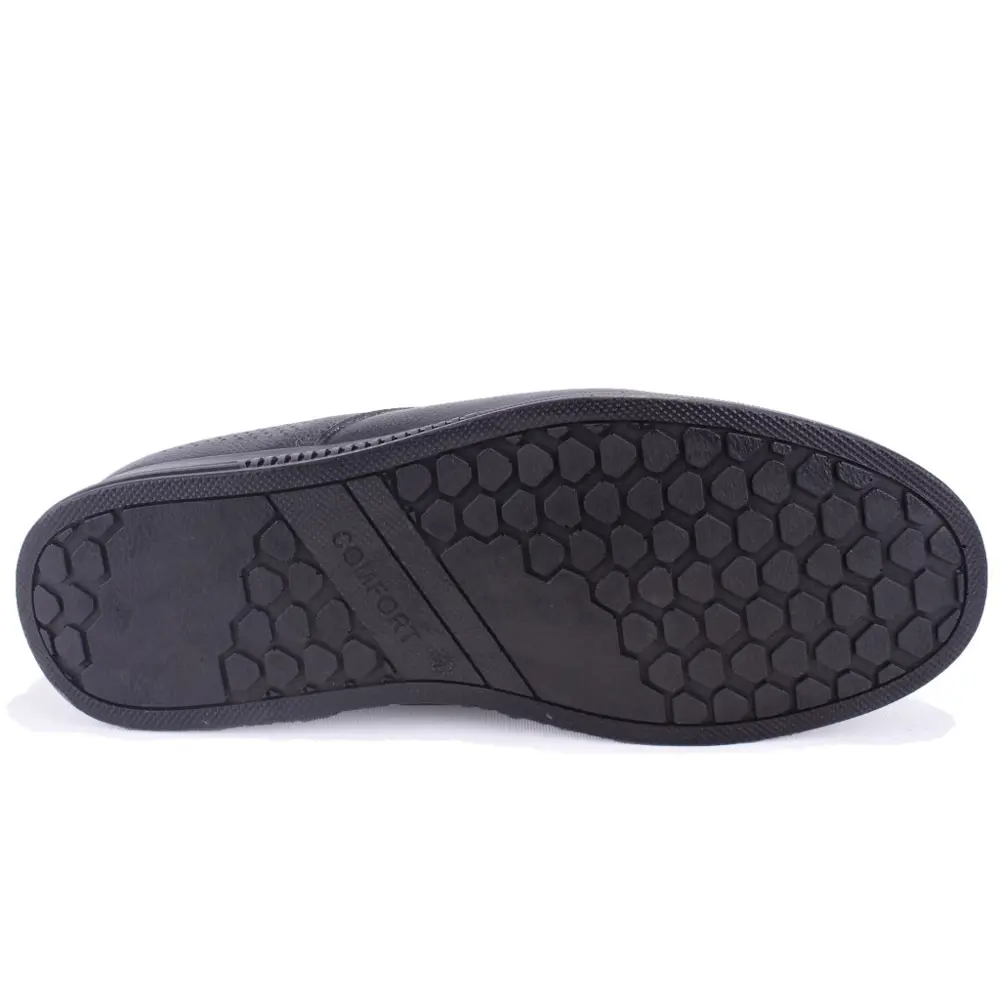 Dagoster DMA08-2002 Siyah Ortopedik Günlük Deri Erkek Ayakkabı Dagoster DMA08-2002 Siyah Ortopedik Günlük Deri Erkek Ayakkabı