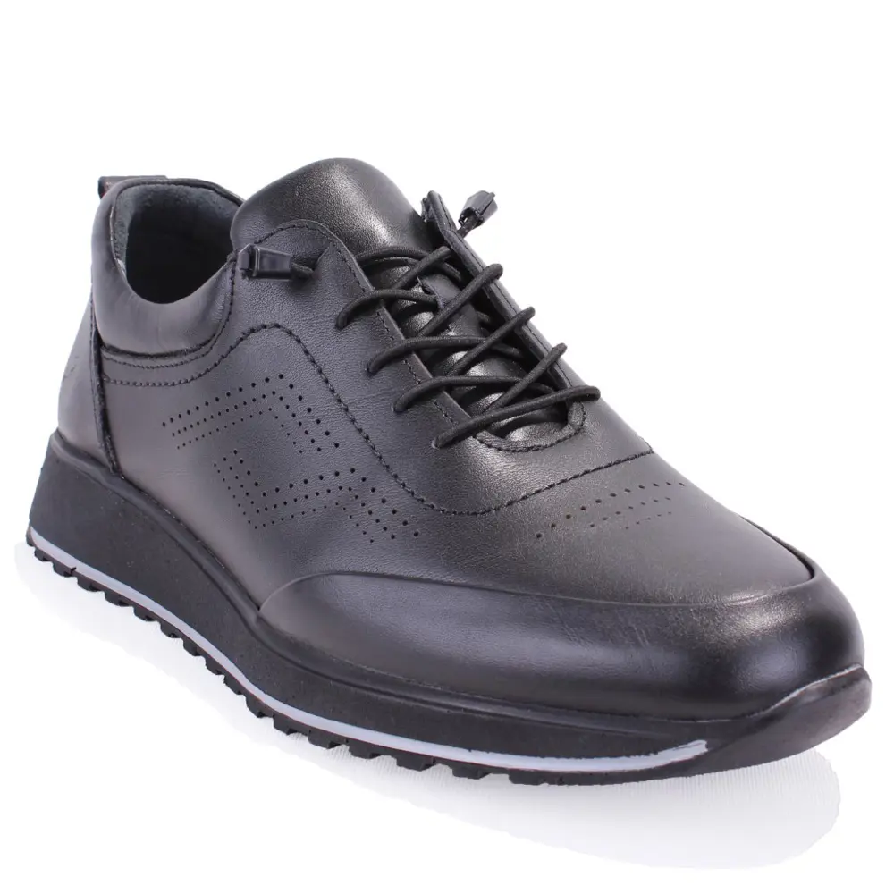 Dagoster DMA08-2182 Siyah Ortopedik Günlük Erkek Deri Ayakkabı Dagoster DMA08-2182 Siyah Ortopedik Günlük Erkek Deri Ayakkabı