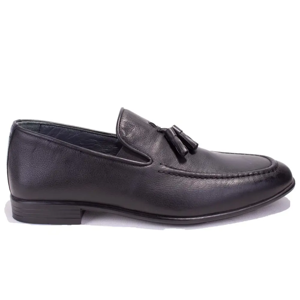 Dagoster DMA08-2212 Siyah Neolit Taban Klasik  Erkek Deri Ayakkab