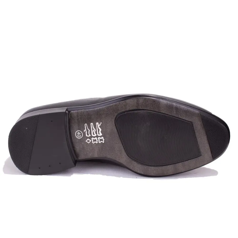 Dagoster DMA08-2212 Siyah Neolit Taban Klasik  Erkek Deri Ayakkab