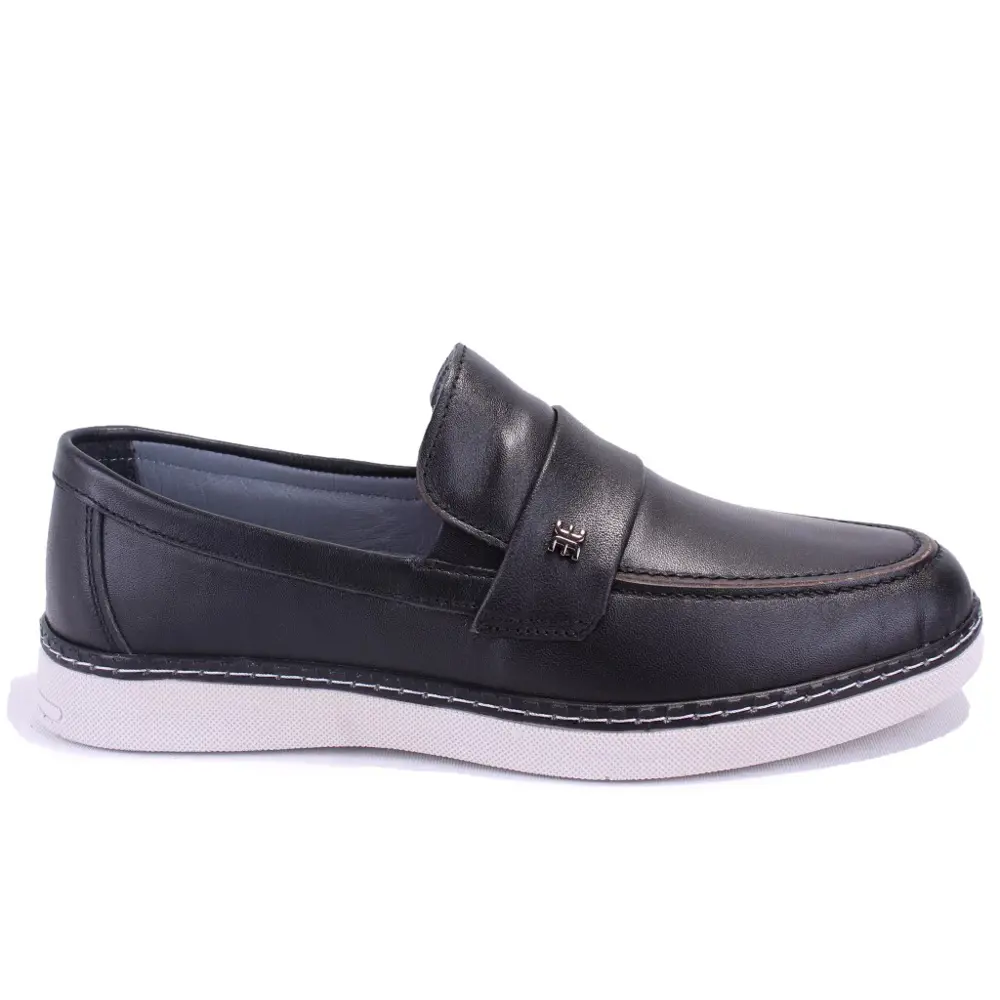 Dagoster DMA08-3305 Siyah Ortopedik Günlük Erkek Deri Ayakkabı Dagoster DMA08-3305 Siyah Ortopedik Günlük Erkek Deri Ayakkabı