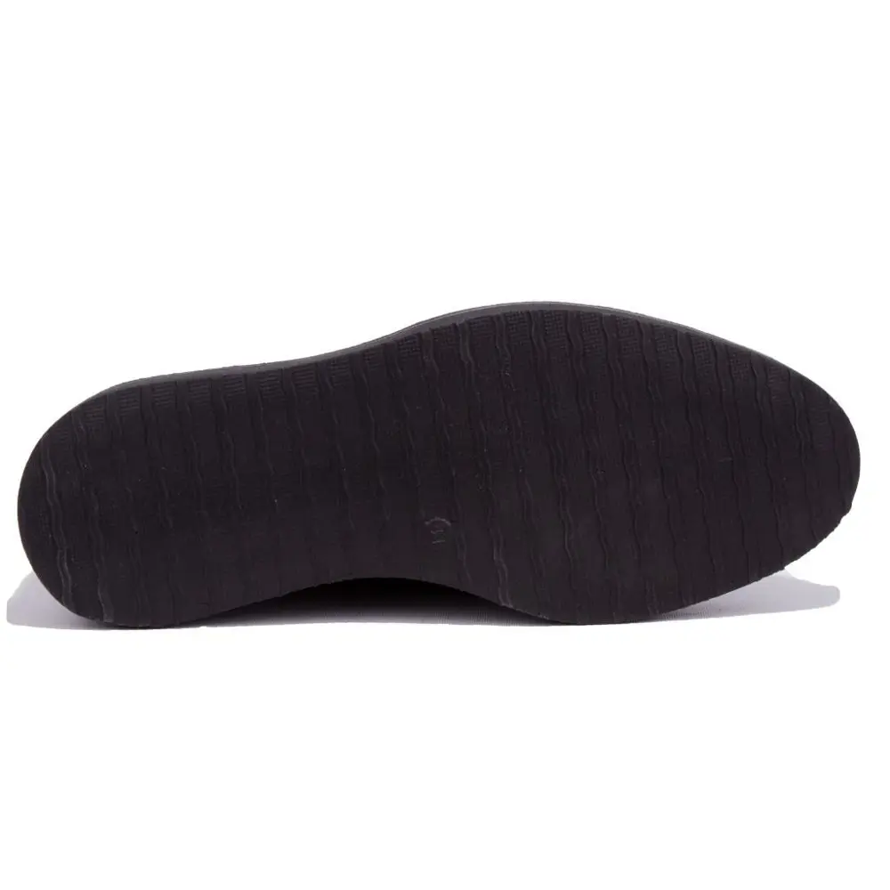 Dagoster DMA08-809 Siyah Rugan Ortopedik Günlük Erkek Deri Ayakka