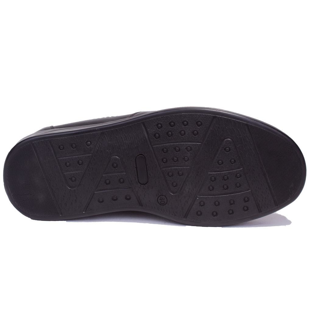 Dagoster Dma08-015 Siyah Ortopedik Günlük Deri Erkek Ayakkabı Dagoster Dma08-015 Siyah Ortopedik Günlük Deri Erkek Ayakkabı