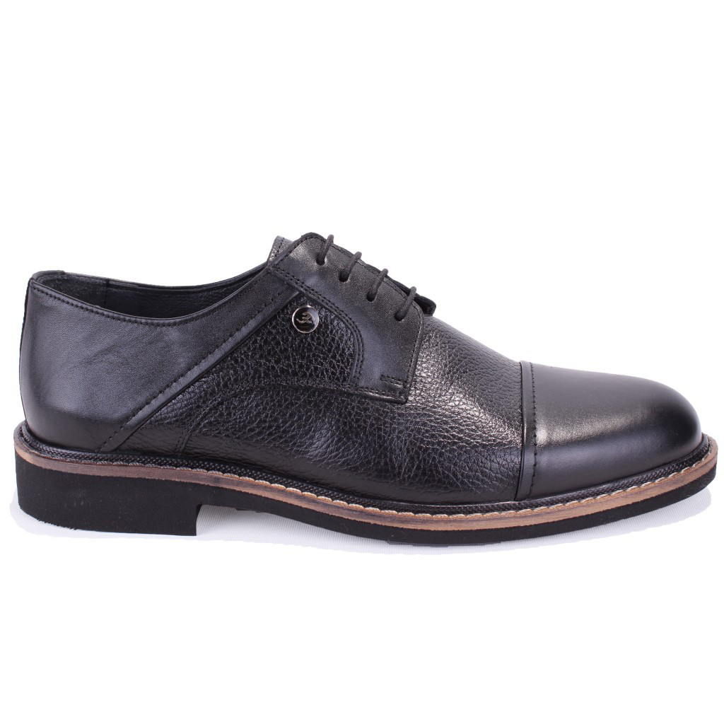 Dagoster Dma08-983 Siyah Ortopedik Klasik Erkek Deri Ayakkabı Dagoster Dma08-983 Siyah Ortopedik Klasik Erkek Deri Ayakkabı