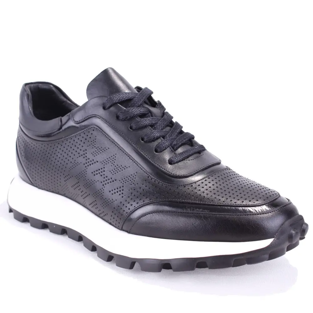 Dagoster DMA78-24210 Siyah Ortopedik Günlük Spor Erkek Deri Ayakk Dagoster DMA78-24210 Siyah Ortopedik Günlük Spor Erkek Deri Ayakk