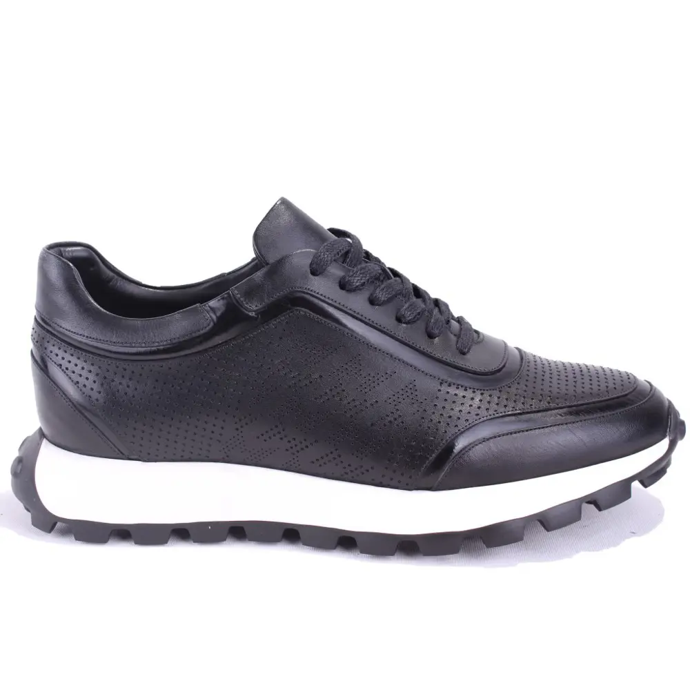 Dagoster DMA78-24210 Siyah Ortopedik Günlük Spor Erkek Deri Ayakk Dagoster DMA78-24210 Siyah Ortopedik Günlük Spor Erkek Deri Ayakk