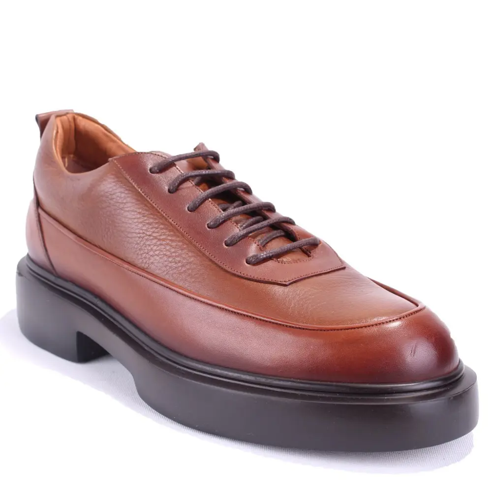 Dagoster DMA78-27513 Taba Ortopedik Klasik Spor Erkek Deri Ayakka