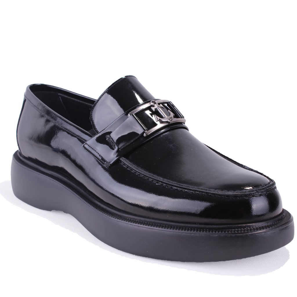 Dagoster  Dma78-9540 Siyah Rugan Ortopedik Klasik Spor Erkek Deri 