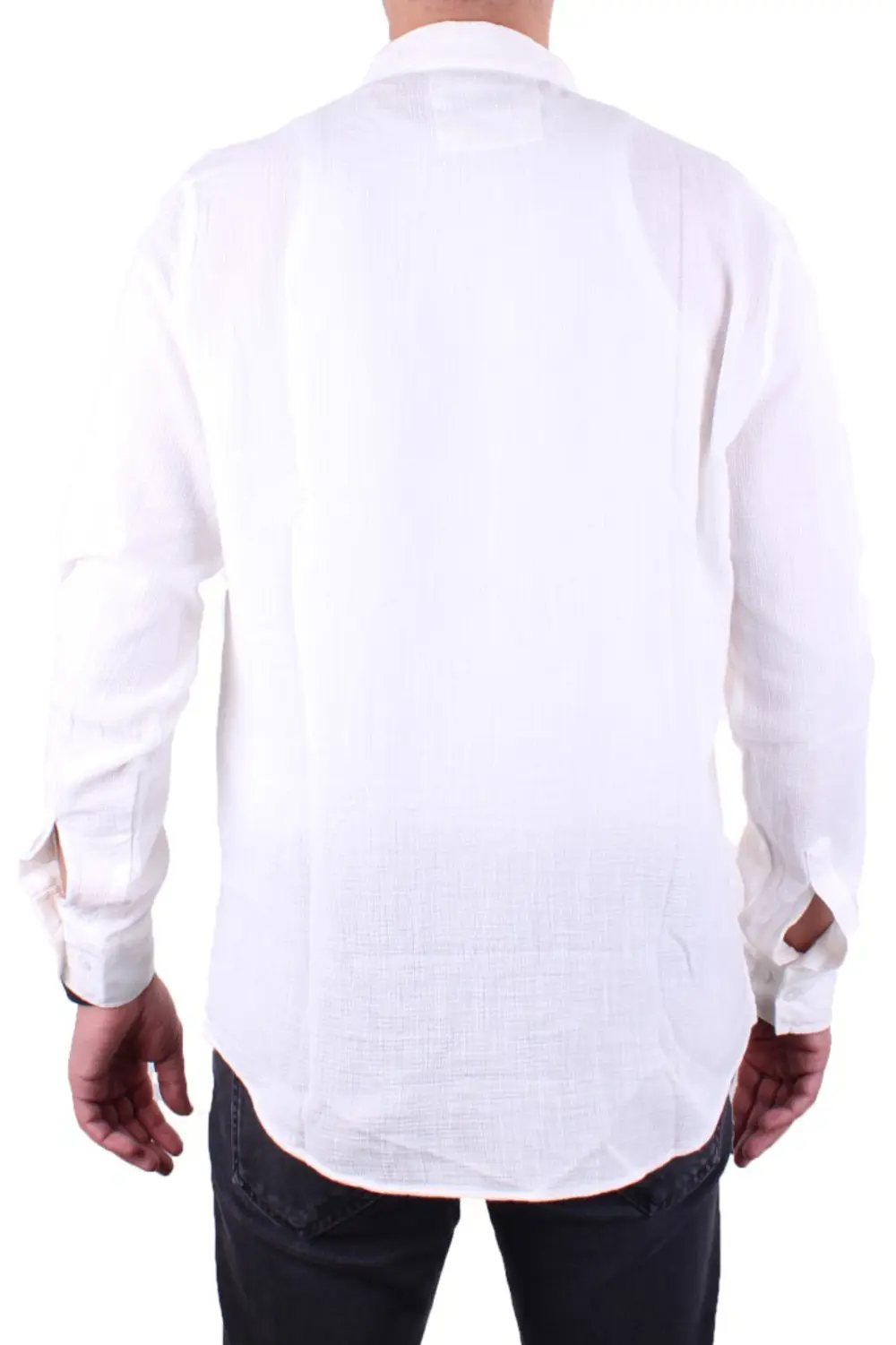 Dagoster DMG23-128281 Ekru Günlük Normal Kalıp Uzun Kol Erkek Göm