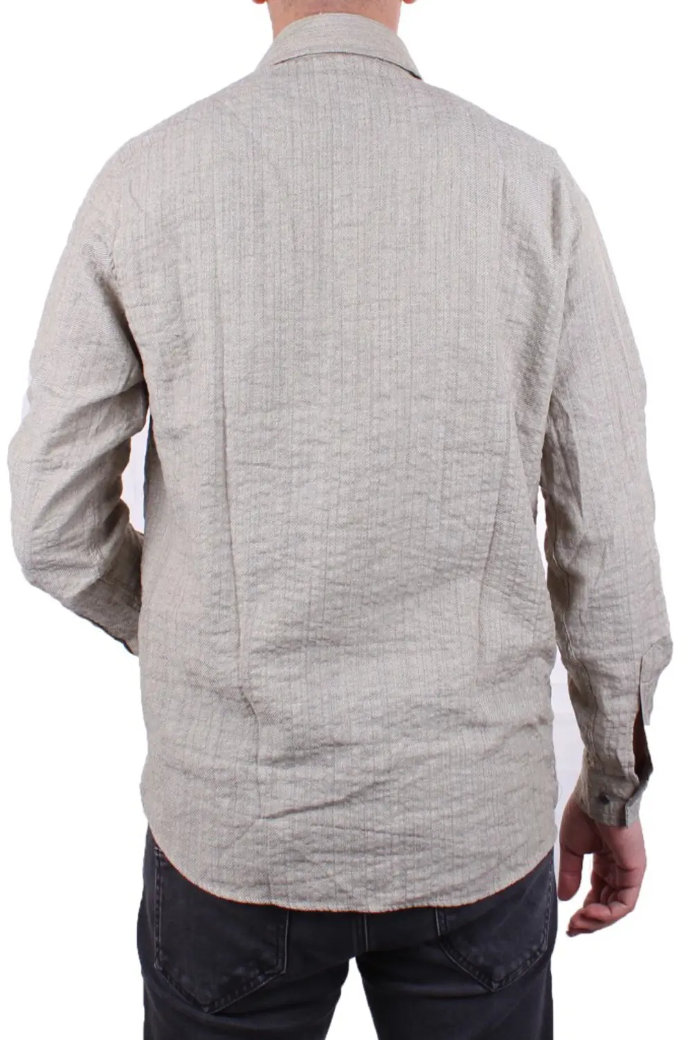 Dagoster DMG23-129627 Haki  Günlük Normal Kalıp Uzun Kol Erkek Gö