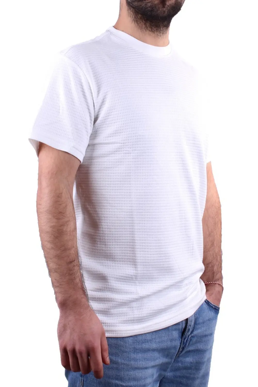 Dagoster DMG23-211520 Beyaz Günlük Bisiklet Yaka Erkek Tişört Dagoster DMG23-211520 Beyaz Günlük Bisiklet Yaka Erkek Tişört