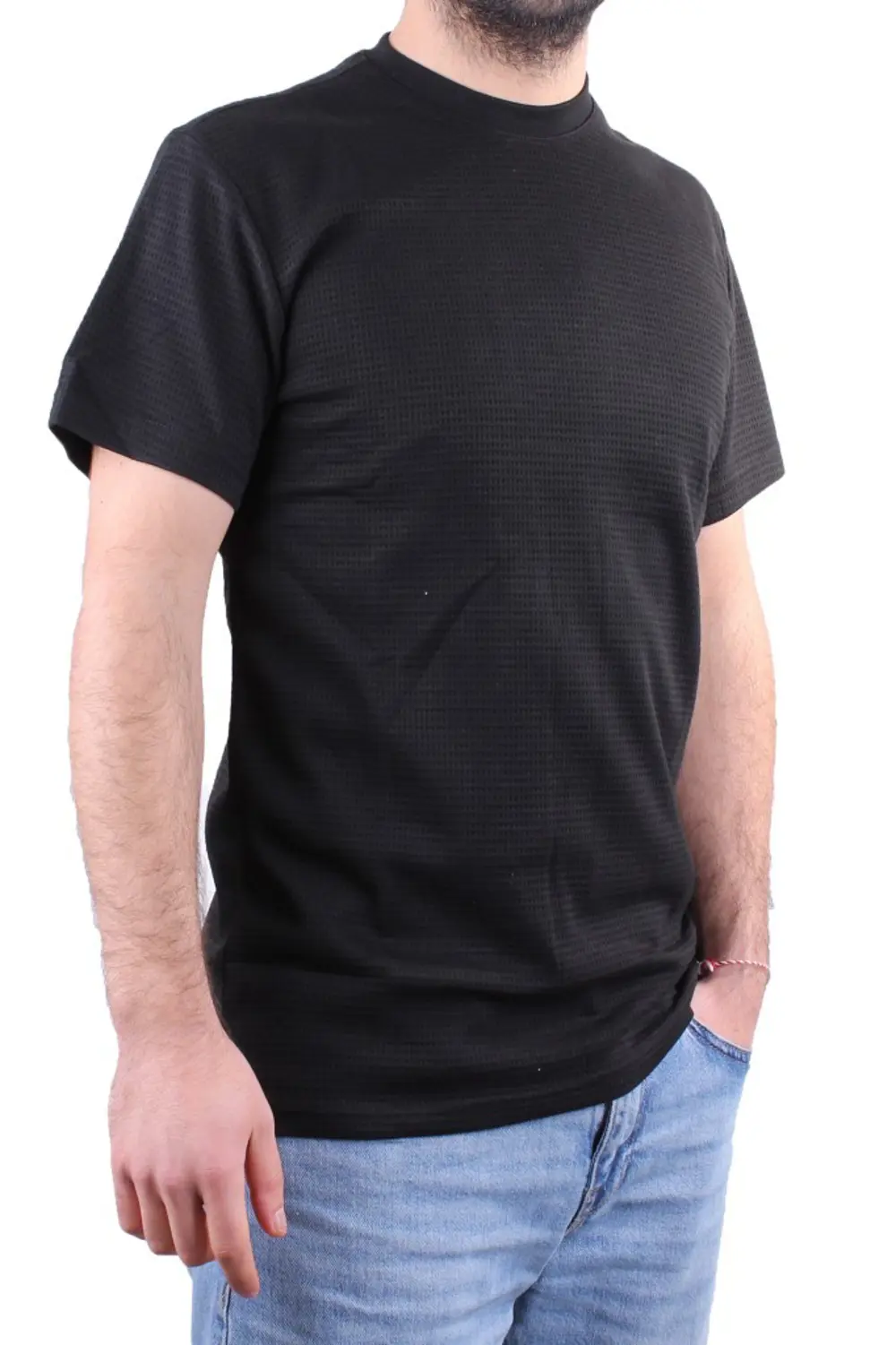 Dagoster DMG23-211520 Siyah Günlük Bisiklet Yaka Erkek Tişört Dagoster DMG23-211520 Siyah Günlük Bisiklet Yaka Erkek Tişört